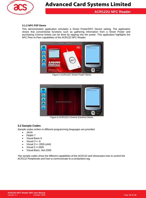 acr122u sample code c|acr122u nfc.